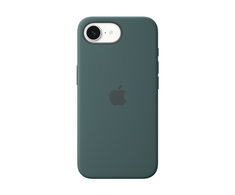 Apple iPhone 16e Silikoninis dėklas – Lake Žalias