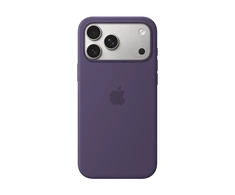 Apple iPhone 17 Pro Max Silikoninis dėklas with MagSafe – Violetinė Fog