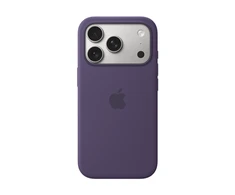 Apple iPhone 17 Pro Silikoninis dėklas with MagSafe – Violetinė Fog