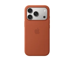 Apple iPhone 17 Pro Silikoninis dėklas with MagSafe – Terra Cotta