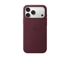 Apple iPhone 18 Pro Max Silikoninis dėklas with MagSafe - Burgundy - MK914ZM/A