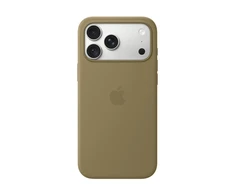 Apple iPhone 18 Pro Max Silikoninis dėklas with MagSafe - Olive - MK924ZM/A