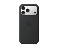 Apple iPhone 18 Pro Max Silikoninis dėklas with MagSafe - Black - MK954ZM/A