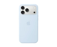 Apple iPhone 18 Pro Max Silikoninis dėklas with MagSafe - Crisp Blue - MK934ZM/A