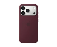Apple iPhone 18 Pro Silikoninis dėklas with MagSafe - Burgundy - MK8U4ZM/A
