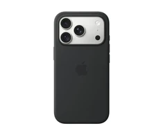 Apple iPhone 18 Pro Silikoninis dėklas with MagSafe - Black - MK8Y4ZM/A