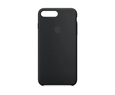 Apple iPhone 8 Plus / 7 Plus Silikoninis dėklas - Juodas