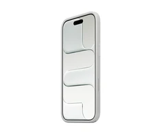 Dėklas Apple iPhone oro buferis - šviesiai pilkas