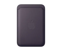 Dėklas Apple iPhone FineWoven piniginė su MagSafe sąsaja – Violetinė vidurnakčio spalva