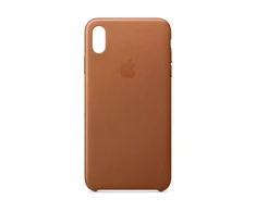 Apple iPhone XS Max Odinis dėklas - Rudas (Saddle Brown)