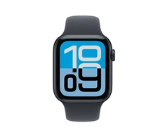 Apple Watch SE 3 GPS 44mm Midnight Aluminium Case with Midnight Sport Band - M/L - MEHQ4ET/A