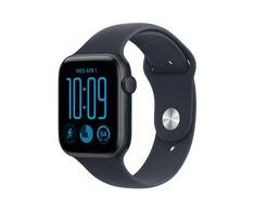 Išmanusis laikrodis Apple Watch SE 3 GPS 44mm Midnight Aliuminio Case with Navy Mėlyna Sport Band - M/L
