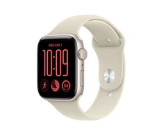 Išmanusis laikrodis Apple Watch SE 3 GPS 44mm Starlight Aliuminio Case with Sand Sport Band - S/M