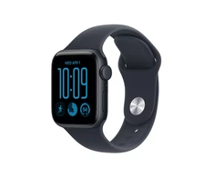 Išmanusis laikrodis Apple Watch SE 3 GPS + Cellular 40mm Midnight Aliuminio Case with Navy Mėlyna Sport Band - S/M