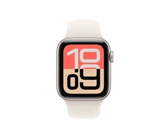 Apple Watch SE 3 GPS + Cellular 40mm Starlight Aluminium Case with Starlight Sport Band - M/L - MEP74ET/A