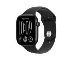 Išmanusis laikrodis Apple Watch Series 12 GPS 46mm Juodas Aliuminio Case with Juodas Sport Band - S/M