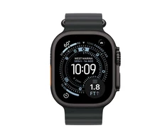 Apple Watch Ultra 3 GPS + Cellular 49mm Black Titanium Case with Black Ocean Band - MF0J4ET/A