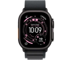Apple Watch Ultra 3 GPS + Cellular 49mm Black Titanium Case with Black Alpine Loop - Medium - MF0V4ET/A