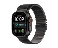 Išmanusis laikrodis Apple Watch Ultra 4 GPS + Cellular 49mm Juodas Titanium Case with Juodas Titanium Milanese Loop - M - MJAV4ET/A