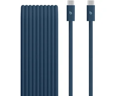 Beats 240W USB-C to USB-C Braided Cable (3 m ) - Nitro Navy - MHX84ZM/A
