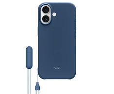 Apple „Beats iPhone 17“ dėklas su atlošu, „MagSafe“ ir kameros valdymu – mėlynos spalvos
