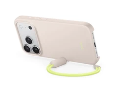 Apple „Beats iPhone 17 Pro“ dėklas su atlošu, „MagSafe“ ir kameros valdymu – kalkakmenio spalvos