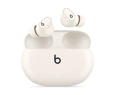 Apple „Beats Studio Buds +“ – belaidės triukšmą slopinančios ausinės – dramblio kaulo spalvos
