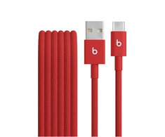 Apple „Beats“ USB-A–USB-C austas laidas (1,5 m) – greitas raudonas