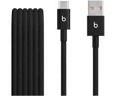 Beats USB-A to USB-C Woven Cable (1.5 m) - Bolt Black - MDGG4ZM/A