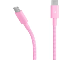 Beats USB-C to USB-C Woven Cable (1.5m) - Power Pink - MK8P4ZM/A