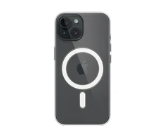 Apple iPhone 15 skaidrus dėklas su MagSafe