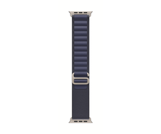 Apple 49mm Navy Alpine Loop – didelė – juodo titano apdaila