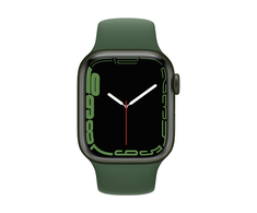 Išmanusis laikrodis Apple Watch Series 7 MKN03EL/A 41mm, Smart watches, GPS (satellite), Retina LTPO OLED, Jutiklinis ekranas, Heart rate monitorius, Atsparus vandeniui, Bluetooth, Wi-Fi, eSIM, Žalias, Žalias