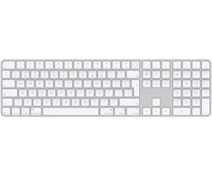 Apple Magic Keyboard with Touch ID and Numeric Keypad for Mac models with Apple silicon (USB–C) - INT - White Keys - MXK73Z/A