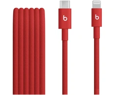 Beats USB-C to Lightning Woven Cable (1.5 m) - Rapid Red - MFEH4ZM/A