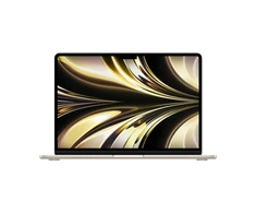 Nešiojamas kompiuteris Apple MacBook Air 13 col. / Apple M2 lustas 8 branduolių CPU / 10 branduolių GPU /512GB / Žvaigždžių šviesos (Starlight)