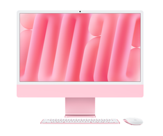 Stacionarus kompiuteris iMac 24” 4.5K Retina, Apple M4 10C CPU, 10C GPU/16GB/512GB SSD/Rožinė/RUS