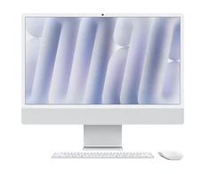 Stacionarus kompiuteris iMac 24” 4.5K Retina, Apple M4 10C CPU, 10C GPU/16GB/512GB SSD/Silver/RUS