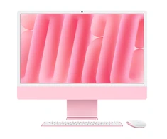 Stacionarus kompiuteris iMac 24 colių 4,5K tinklainė, Apple M4 10C CPU, 10C GPU/24GB/512GB SSD/Pink/INT