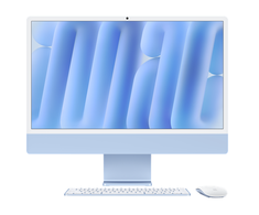 Stacionarus kompiuteris iMac 24” 4.5K Retina, Apple M4 10C CPU, 10C GPU/24GB/512GB SSD/Blue/SWE