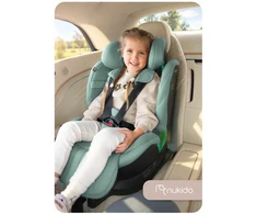 Automobilinė kėdutė oborotowy su nogą Nukido Shelly 0-12 lat I-Size ISOFIX