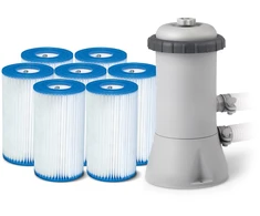 Baseino filtro pompa 2006L/h INTEX 28604 / 29000 + 7 filtrai!