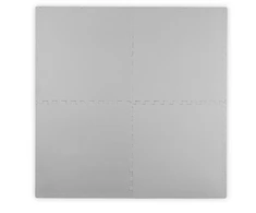 Ricokids didelis putplasčio dėlionės kilimėlis 60x60 cm 4 vnt. pilkas