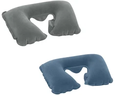 Flokuotų raguolių kelioninė pagalvė 2 spalvos 46 x 28 cm Bestway 67006 mėlyna