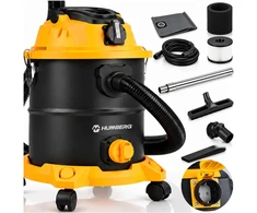 Humberg Dulkių siurblys pramoninis 20 l 3600 W universalus na mokro i sucho HM-407