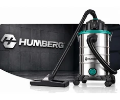 Humberg Dulkių siurblys pramoninis 30 l 3600 W be maišelio na mokro i sucho HM-409