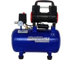 Kraftdele KOMPRESOR BEZOLEJOWY Mėlynas 30L 230V 1500W KD4091