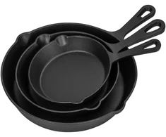 Kraftdele Ketaus keptuvių rinkinys 3 vnt. KD4416