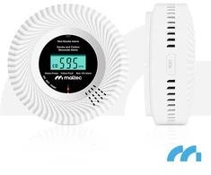 Maltec Anglies monoksido / dūmų jutiklis SafeSensor5500 2 viename Li-ion