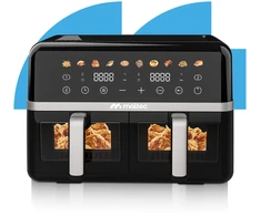 Gruzdintuvė MalTec Riebalų keptuvė be aliejaus AirFryer 2800W-10L